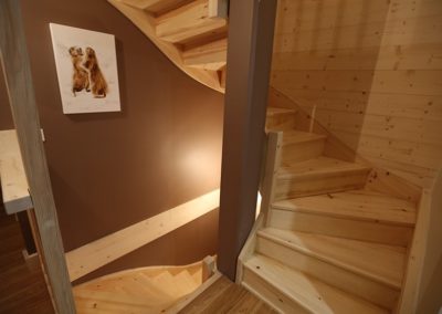 Le Hameau du Pontet - Escalier vers niveau -2